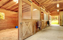 Llangyniew stable construction leads